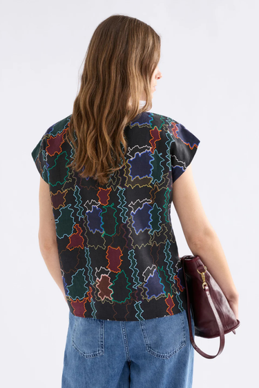 Elk The Label: Falme Top - Suma Line Print