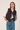 Indi & Cold: Vichy Quilted Micro Corduroy Vest - Marine