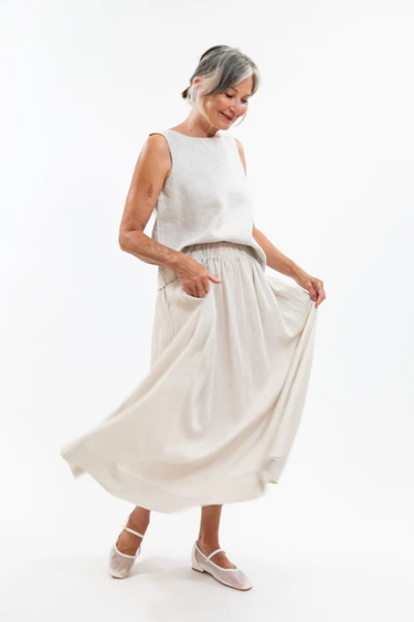 Eva's Sunday : Leilani Skirt - Neutral Crush