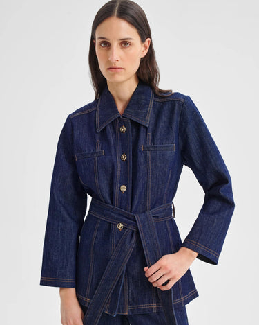 Morrison : Pierrot Denim Jacket - Indigo