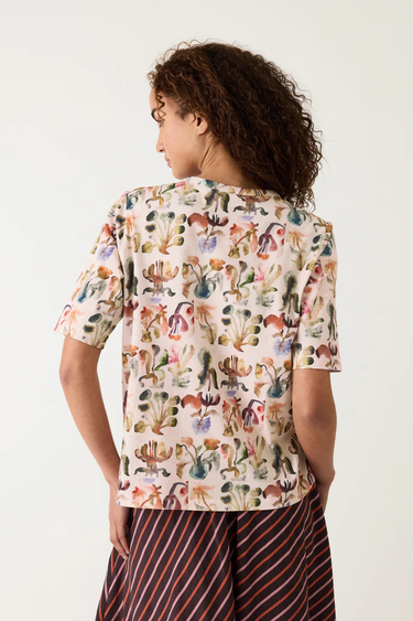 Nancybird: Grace Tee - Warm watercolour