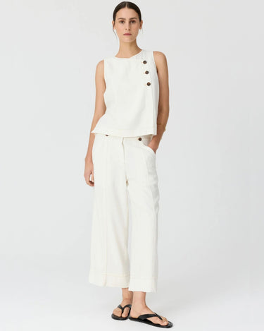 POL : Anise Crop Pant - Chalk