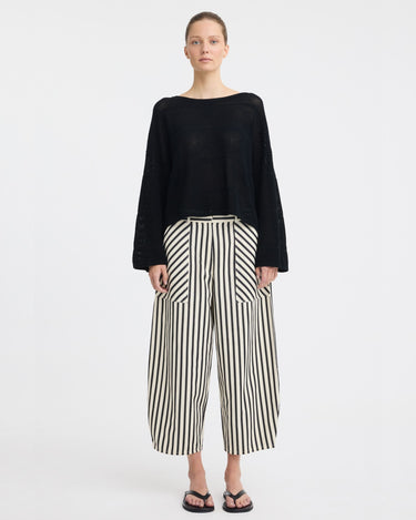 Morrison : Marina Crop Pant - Stripe