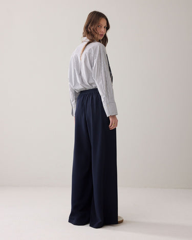 Summum : Fluid Pants - Navy