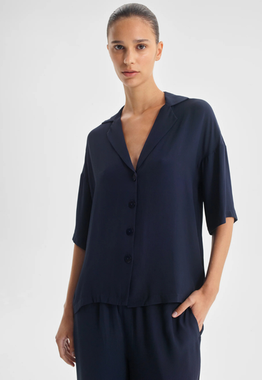 Morrison: Antigua Shirt - Navy