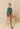 Indi & Cold : Crochet effect Sweater - Esmeralda