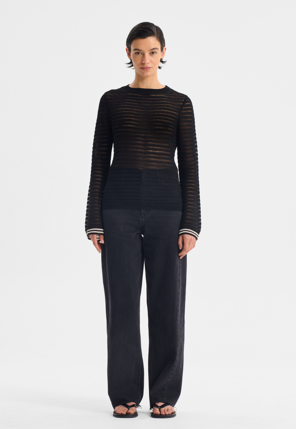 Morrison Knit Morrison : Dallas Knit Pullover - Black – A Date With Mabel