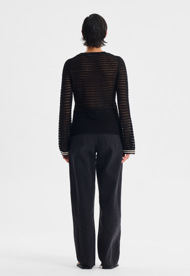 Morrison : Dallas Knit Pullover - Black