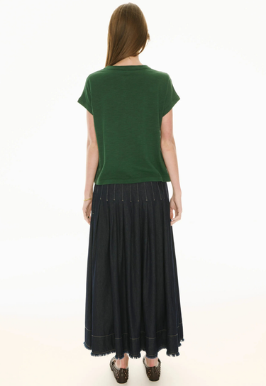 POL : Doyle Denim Skirt - Indigo