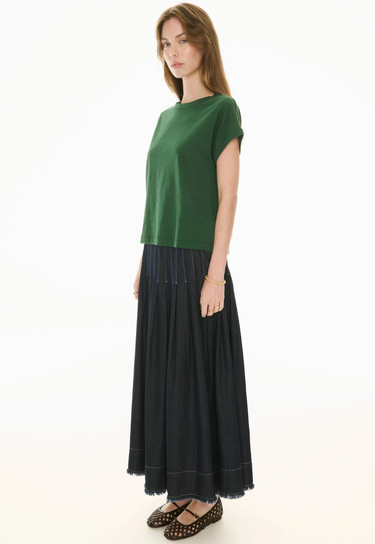 POL : Doyle Denim Skirt - Indigo