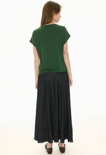 POL : Doyle Denim Skirt - Indigo