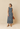 Indi & Cold : Elastic Maxi Dress - Indigo