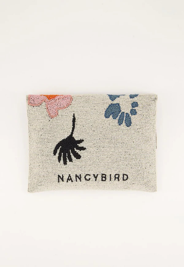 Nancybird : Fold Clutch – Watercolour