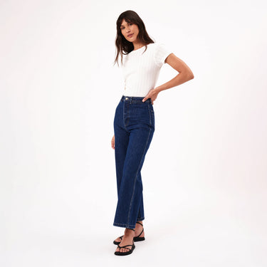 Rolla's : Sailor Pant Stone Organic - Dark Blue