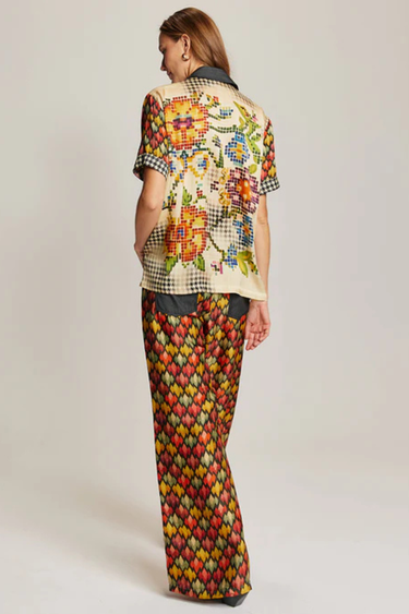 ME369: Sandra - Black Denim - Jeans Lycra