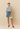 Indi & Cold : Watercolour Flower Shirt - Indigo