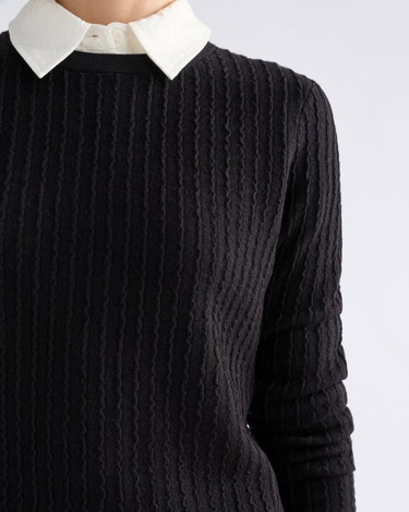 Elk The Label : Beim Sweater - Black