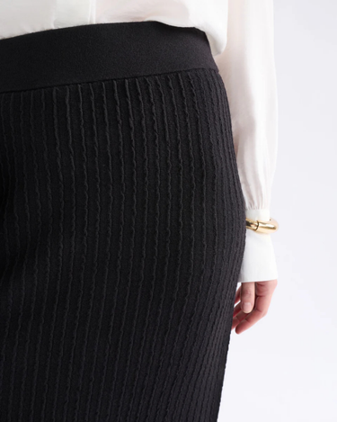 Elk The Label : Beim Knit Skirt - Black