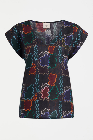 Elk The Label: Falme Top - Suma Line Print