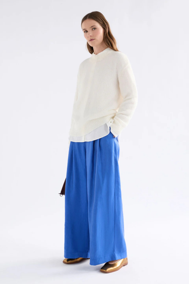 Elk The Label: Fjer Sweater - Off White