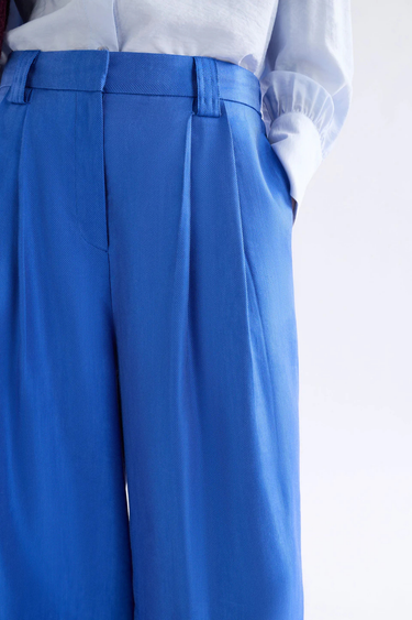 Elk The Label: Ravello Pant - Light Cobalt