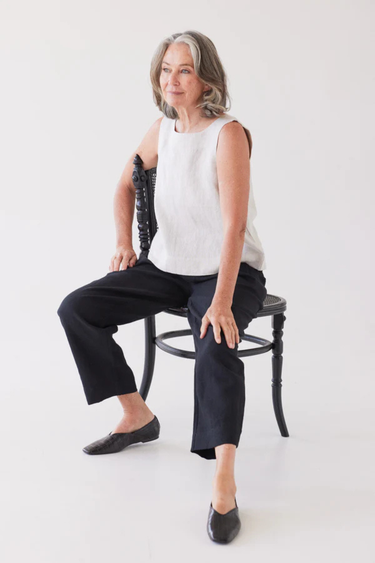 Eva's Sunday : Ellis Shell Top - Neutral