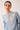 Indi & Cold:  Embroidered Poplin Blouse - Blue