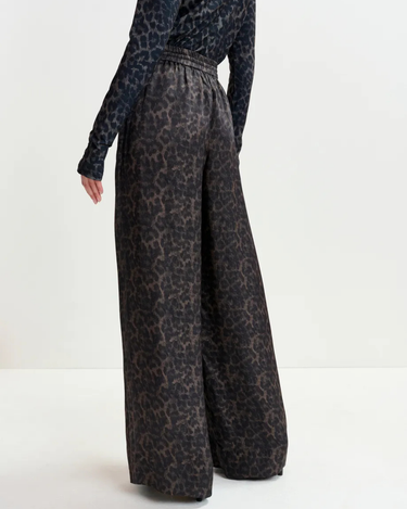Essentiel Antwerp : Irving Wide Leg Pants - Leopard
