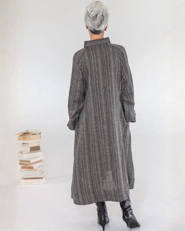Eva's Sunday : Luna Dress - Raven Stripes