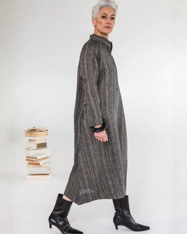 Eva's Sunday : Luna Dress - Raven Stripes