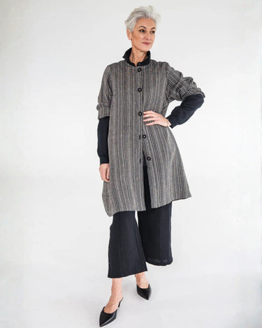Eva's Sunday : Rosalie Jacket - Raven Stripes