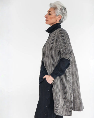 Eva's Sunday : Rosalie Jacket - Raven Stripes