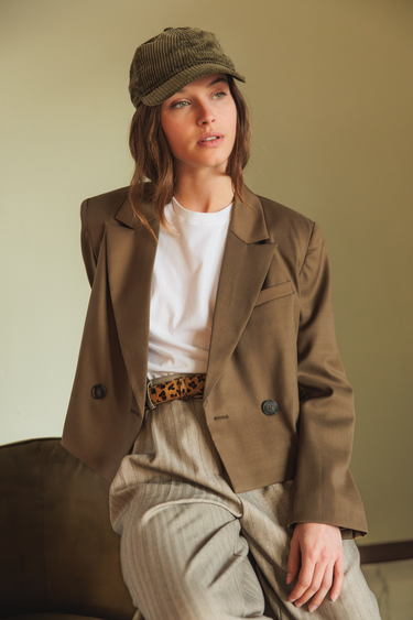 Indi & Cold: Horsehide Belt - Camel