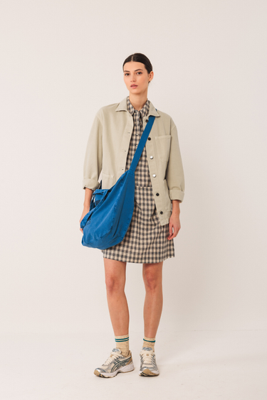 Indi & Cold:  Twill Overshirt - Cream