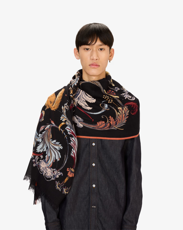 Inoui Editions : Scarf 55 Rococo - Navy