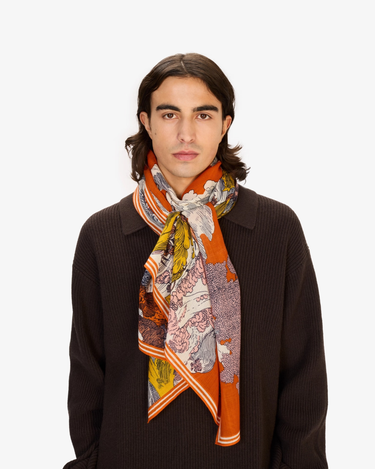 Inoui Editions : The Histoire Scarf 70 - Orange