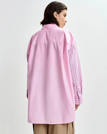 Essentiel Antwerp : Jolivia Patchwork Shirt - Pink