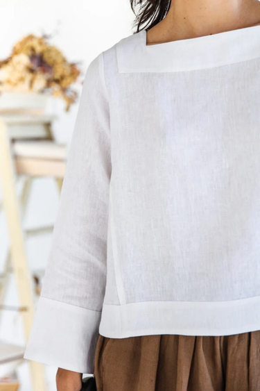 Eva's Sunday : Liv Top - White