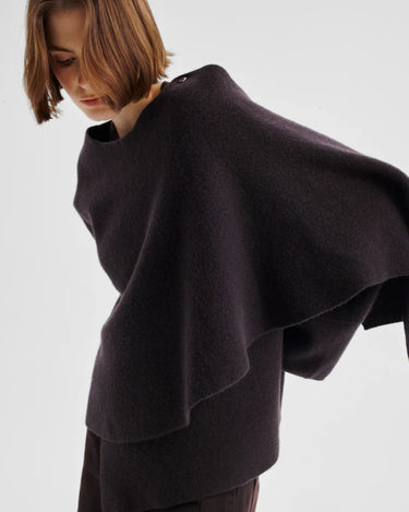 Morrison : Valerie Wrap Jacket - Espresso