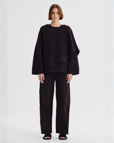 Morrison : Valerie Wrap Jacket - Espresso