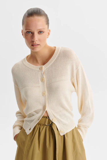 Morrison: Marli Knit Cardigan - Milk