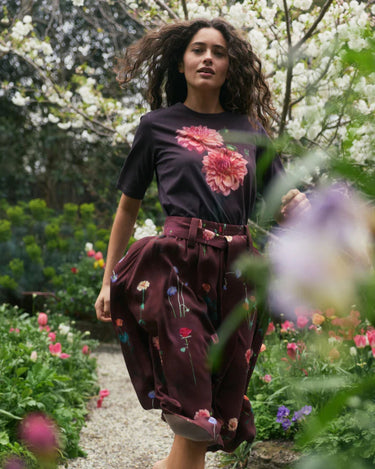 Nancybird: Grace Tee - Dahlia