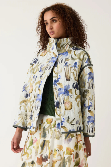 Nancybird: Suri Jacket - Watercolour Blue