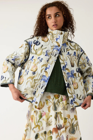 Nancybird: Suri Jacket - Watercolour Blue