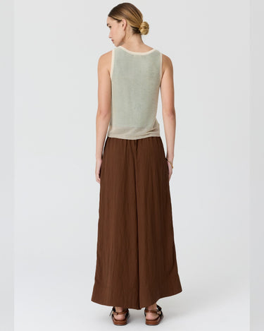 POL : Kaspar Layered Tank - Green/Butter