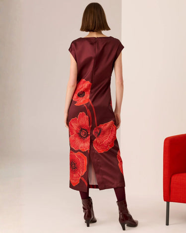 POL : Poppy Straight Dress- Poppy Print