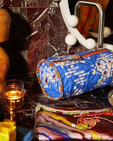 Sage x Clare : Marta Travel Pouch – Ultramarine