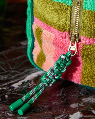 Sage x Clare : Nicolette Terry Pouch - Juniper - Large