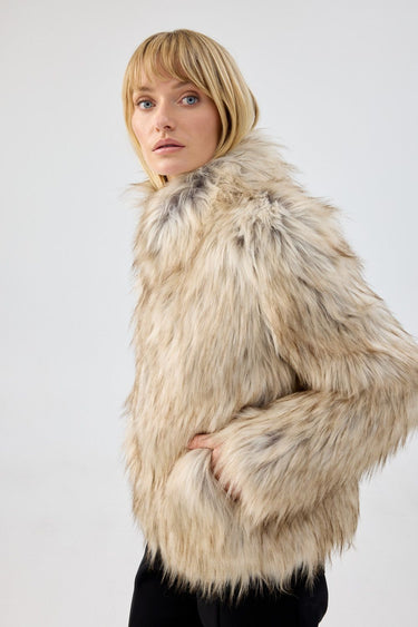 Unreal Fur : Fur Delish Jacket - Natural