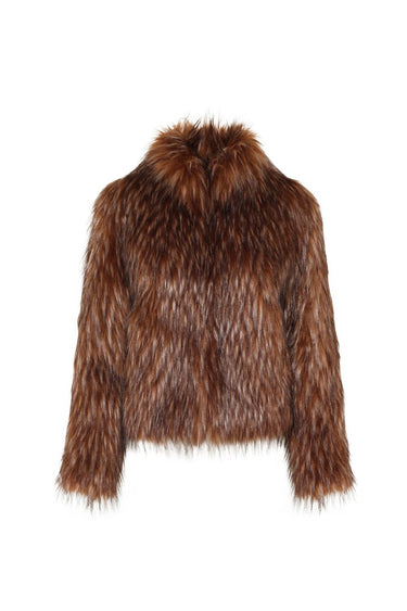Unreal Fur : Fur Delish Jacket - Brown raccoon